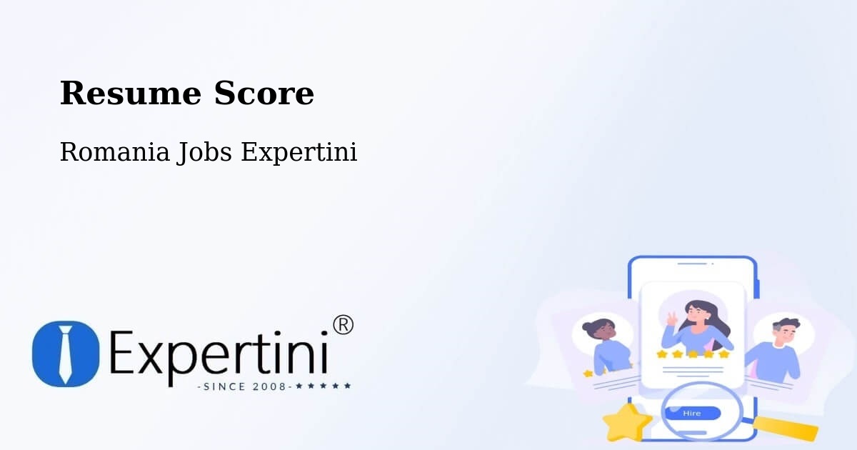 Resume Score & Job Description Match Tool – Lovrin - Romania Jobs Expertini